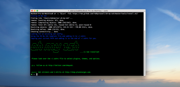 Pimp My Terminal sous macOS